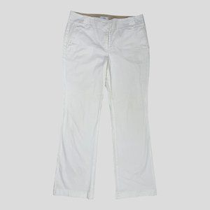Women's LOFT White Pants Size 8